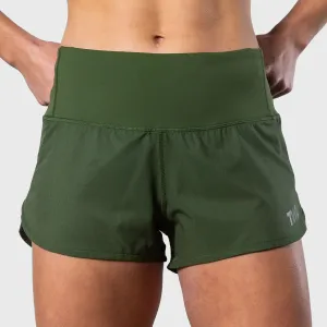 TWL - WOMEN'S MOTION SHORTS - DARK KHAKI