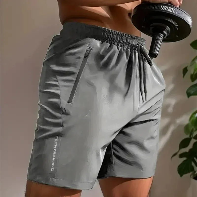 UETEEY Quick-Dry Gym Shorts for Men Fitness