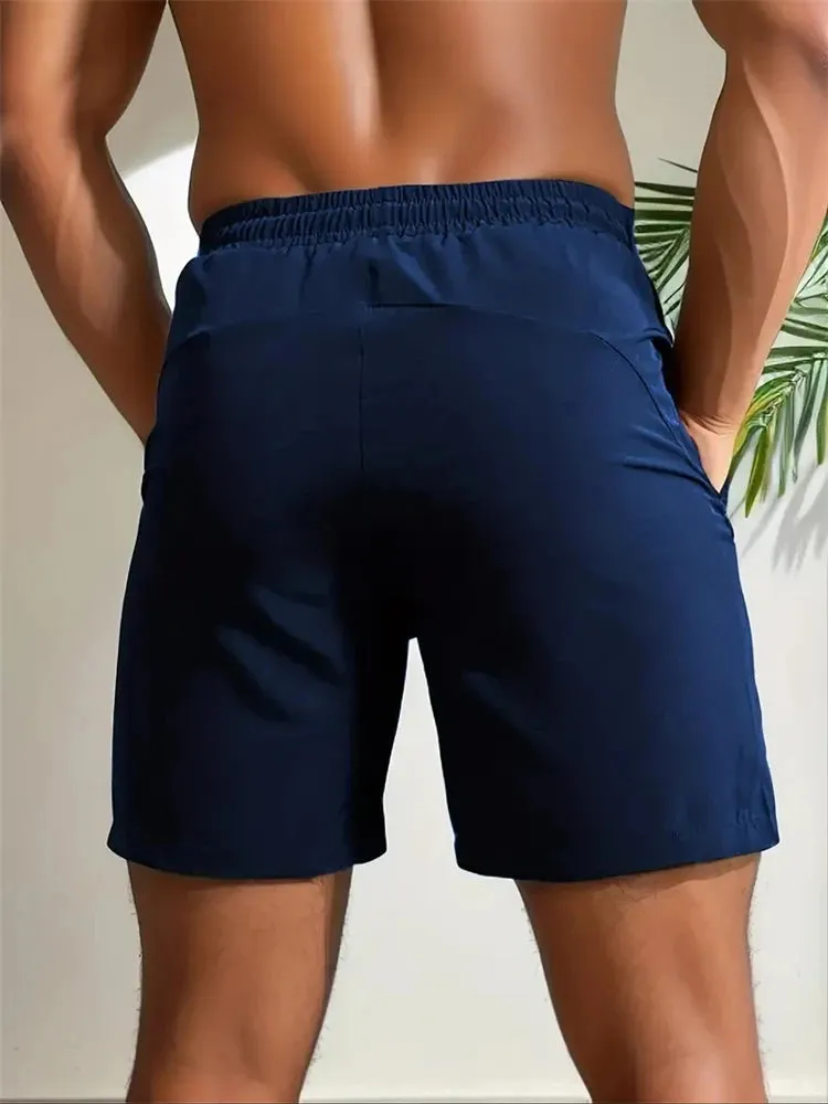 UETEEY Quick-Dry Gym Shorts for Men Fitness