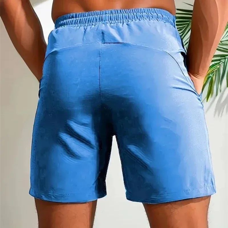 UETEEY Quick-Dry Gym Shorts for Men Fitness