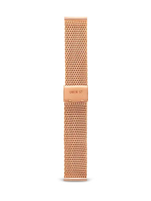 UNION St - Rose gold mesh bracelet