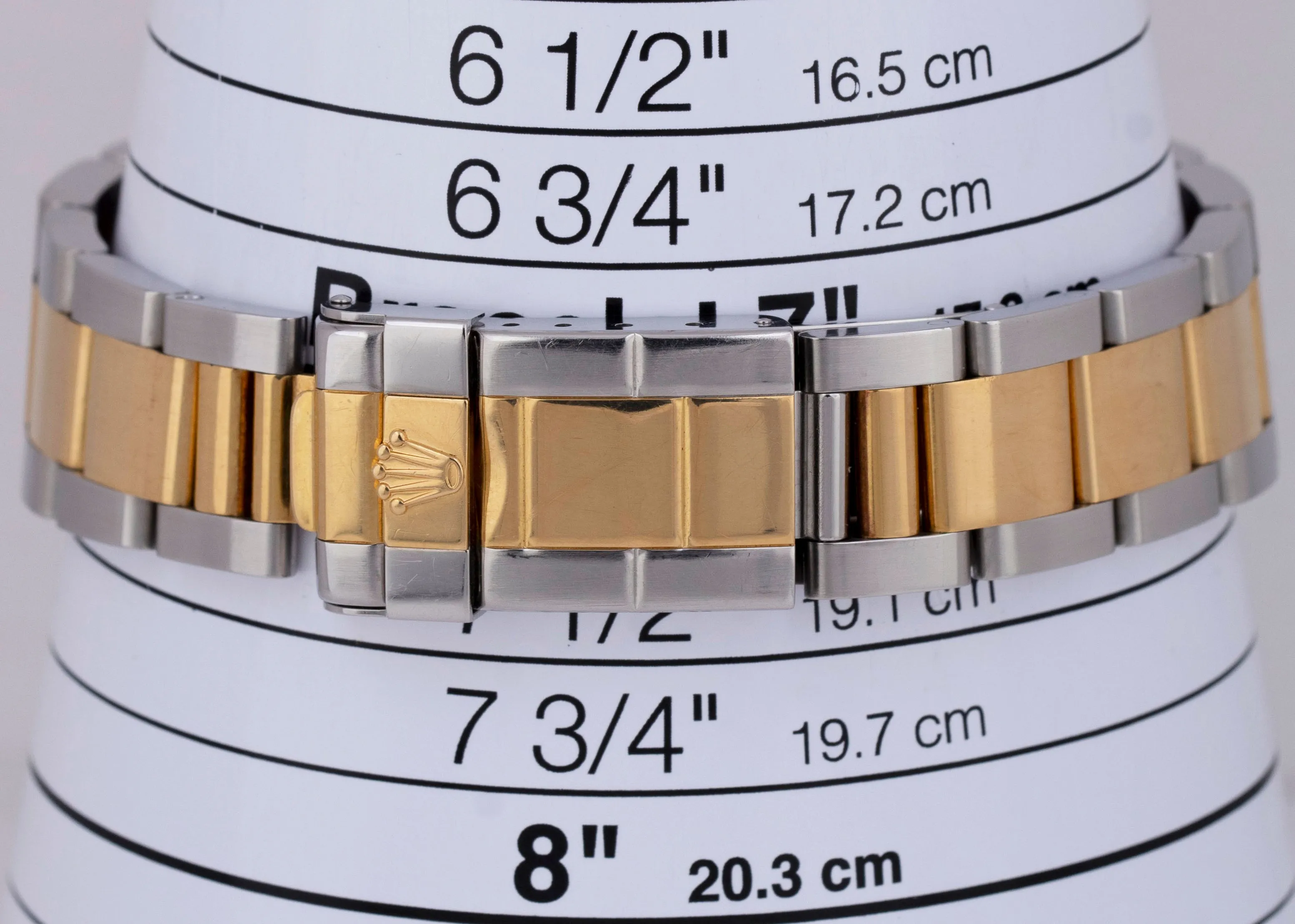 UNPOLISHED Rolex Daytona Cosmograph 40mm White Two-Tone 18K Gold 16523 Watch