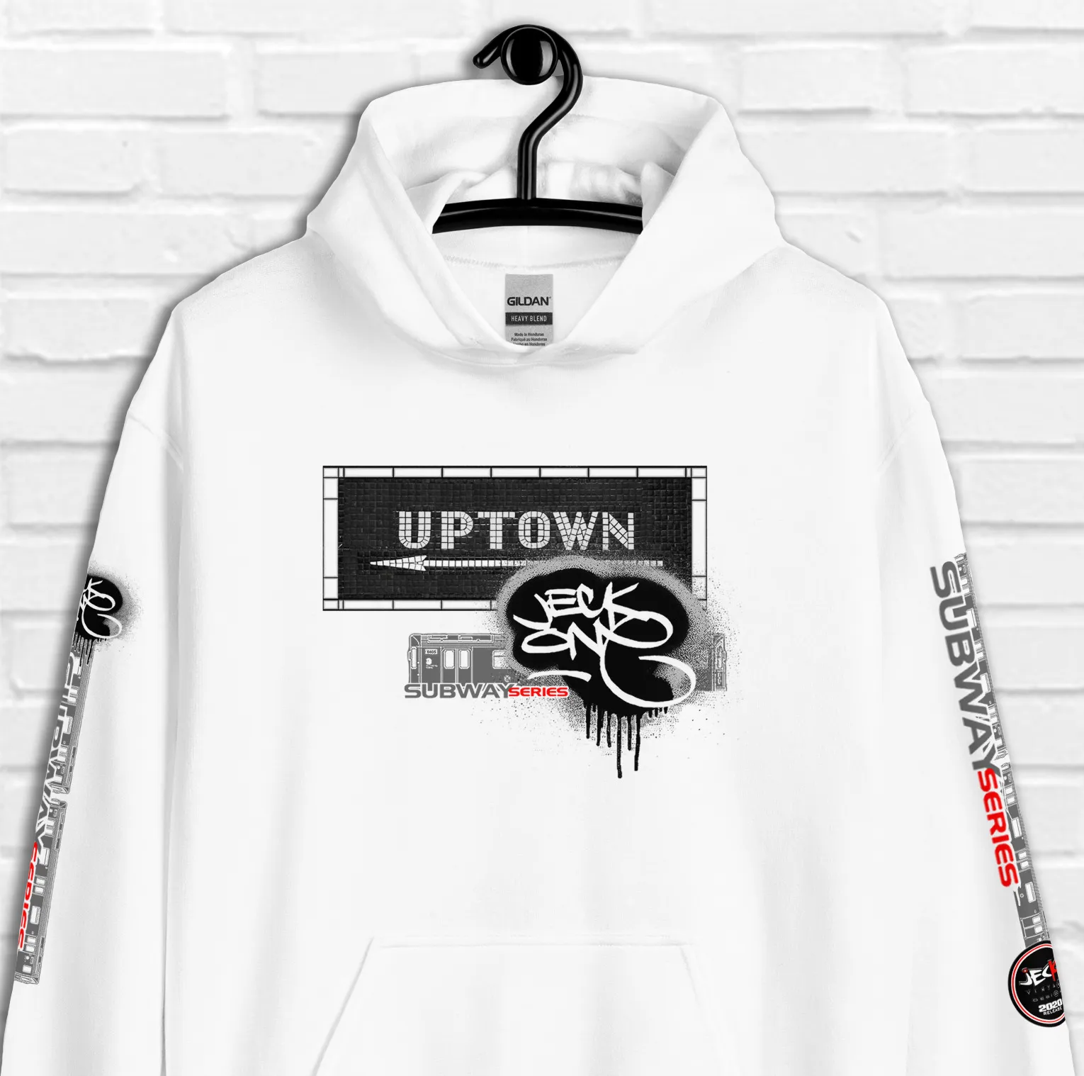 UPTOWN -(JECKONE 2020 tiled upgraded classic)- UniSexHoodie