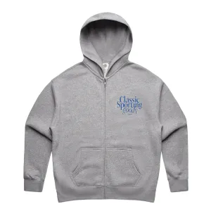 Vice 84 WMNS 'Sporting Goods' Zip Hoodie - Ash