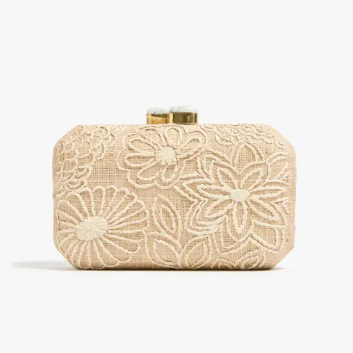 Vintage Lace Clutch