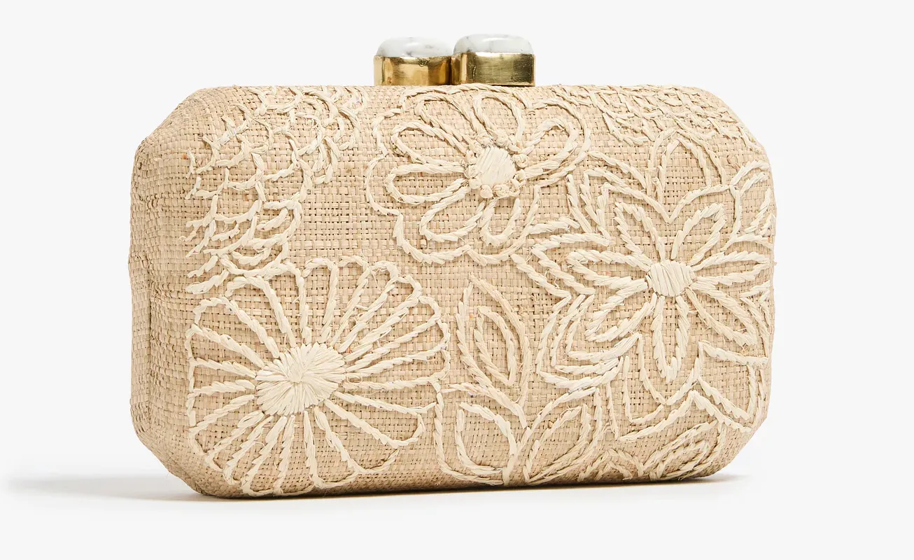 Vintage Lace Clutch
