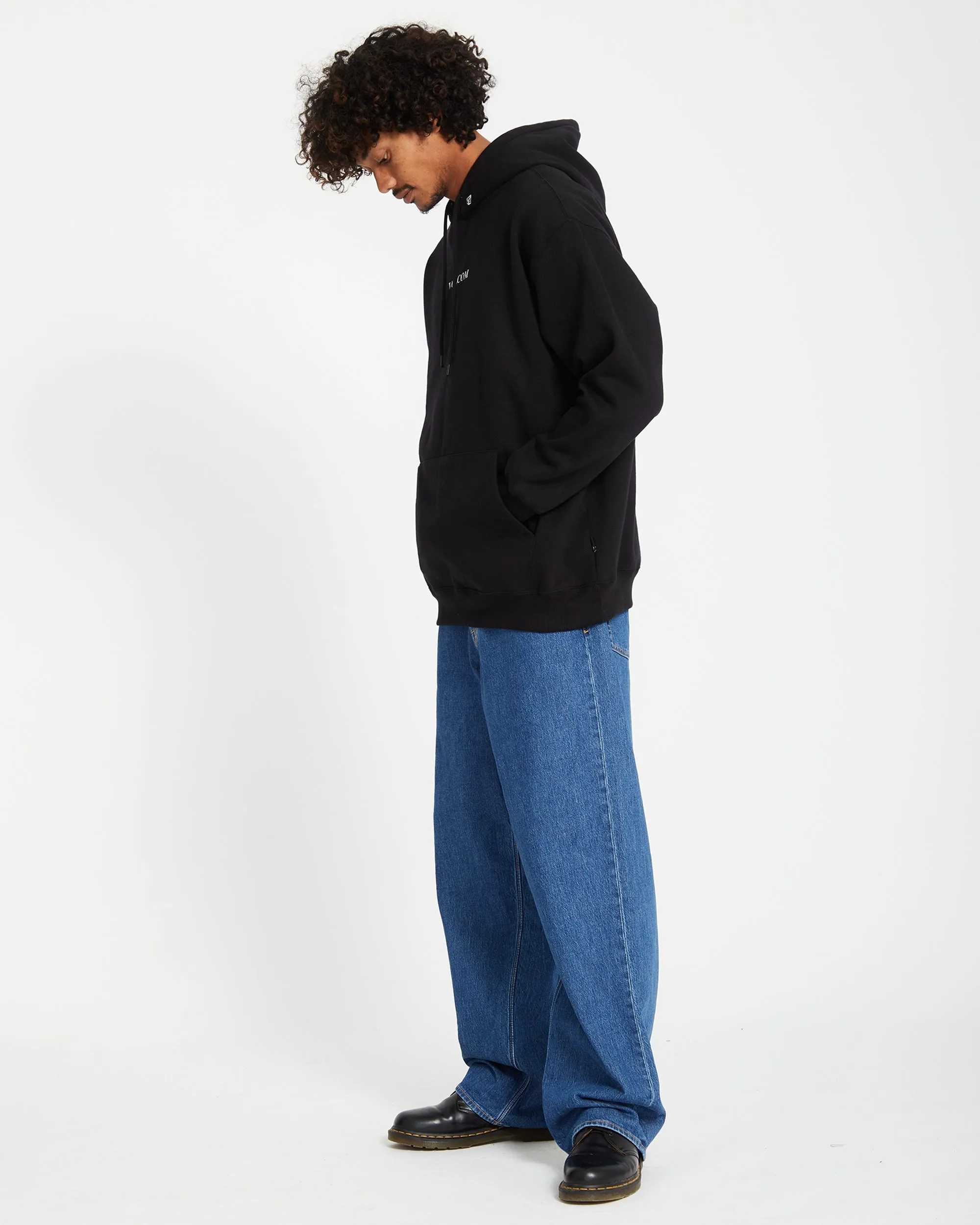 Volcom Stone Hoodie - BLACK