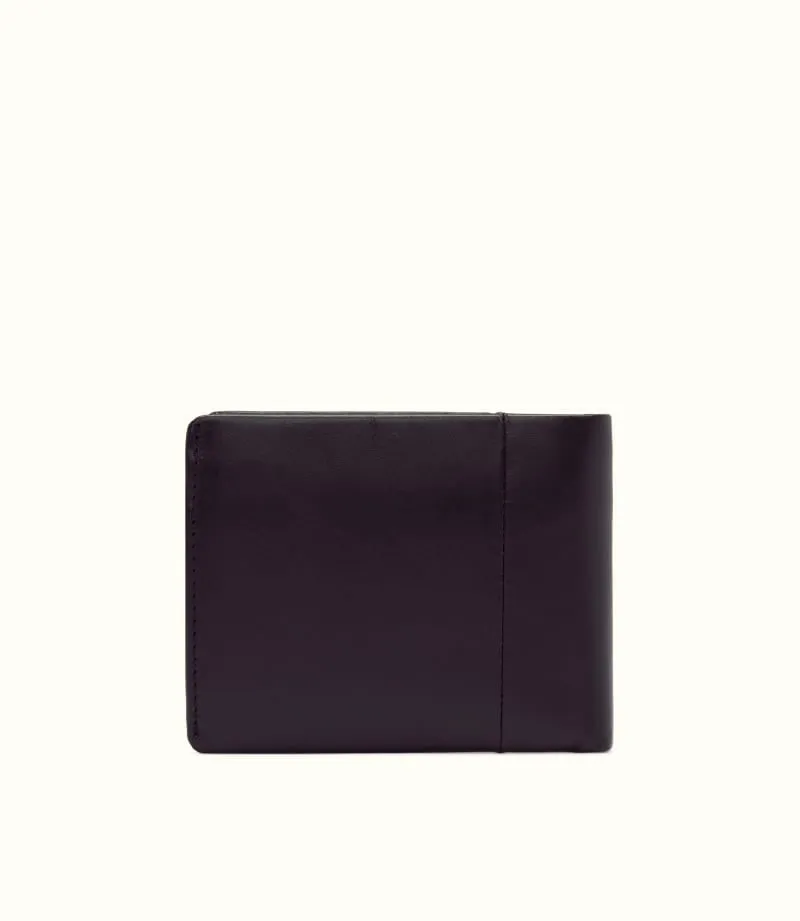 Wallet with Coin Pocket & Tab Chestnut