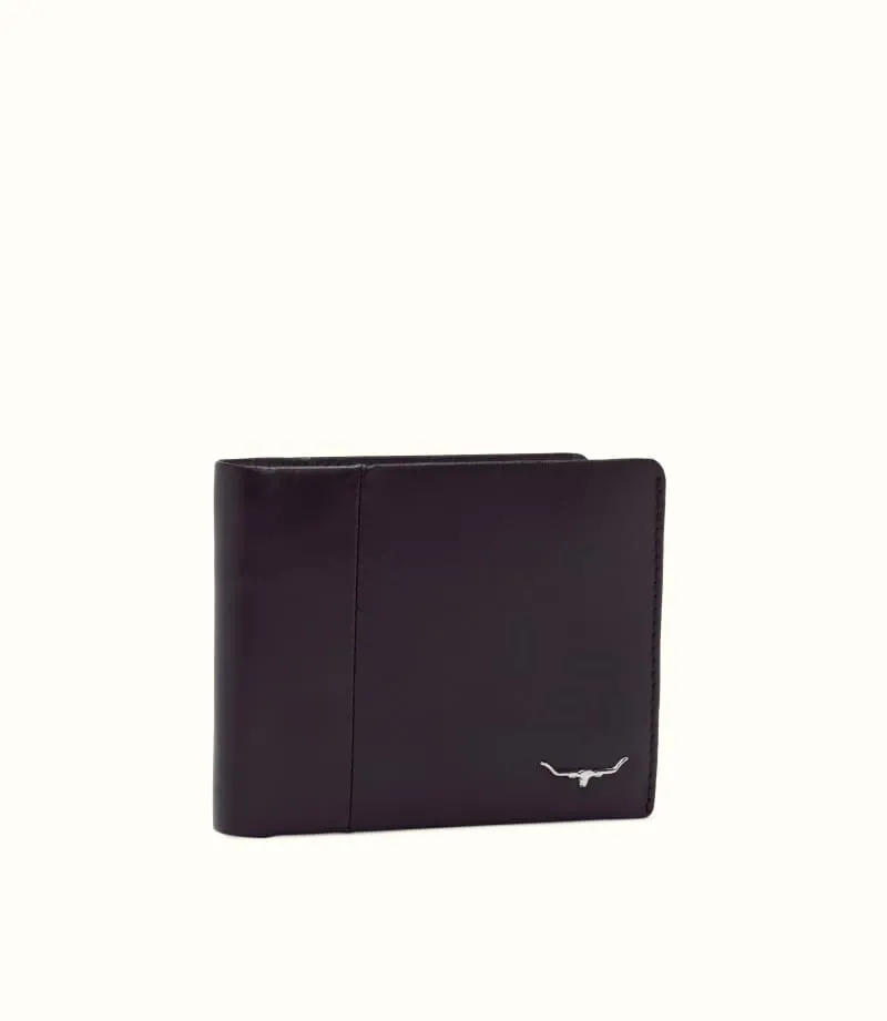 Wallet with Coin Pocket & Tab Chestnut