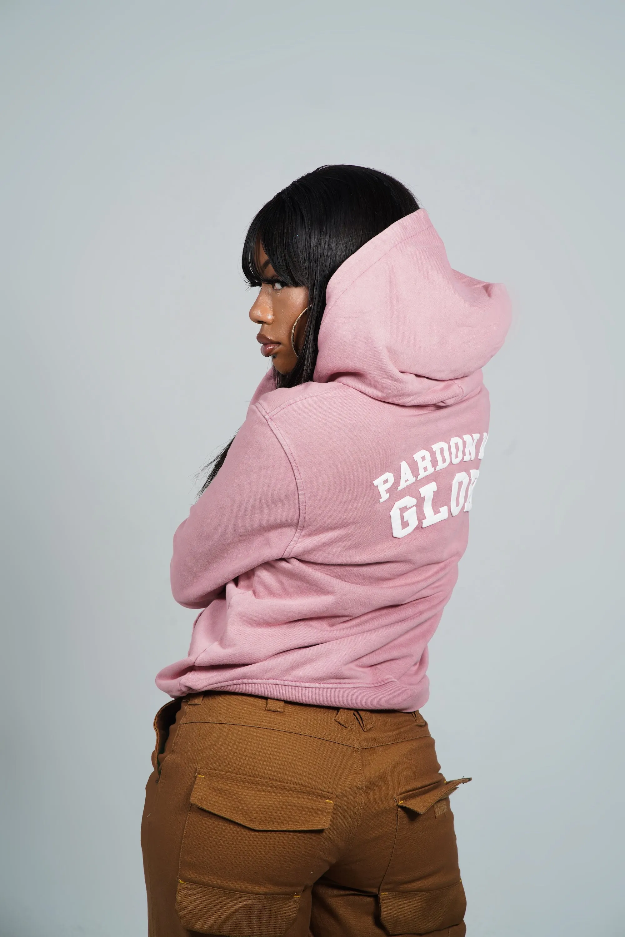 Washed Pinkestluv Hoodie | Pink