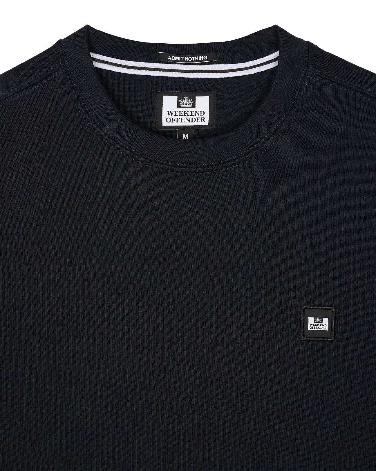 Weekend Offender Ferrer Badge Sweatshirt Navy