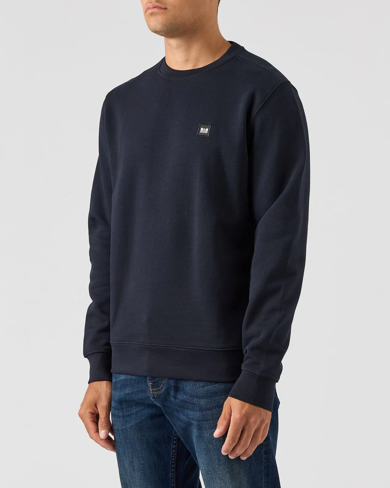 Weekend Offender Ferrer Badge Sweatshirt Navy