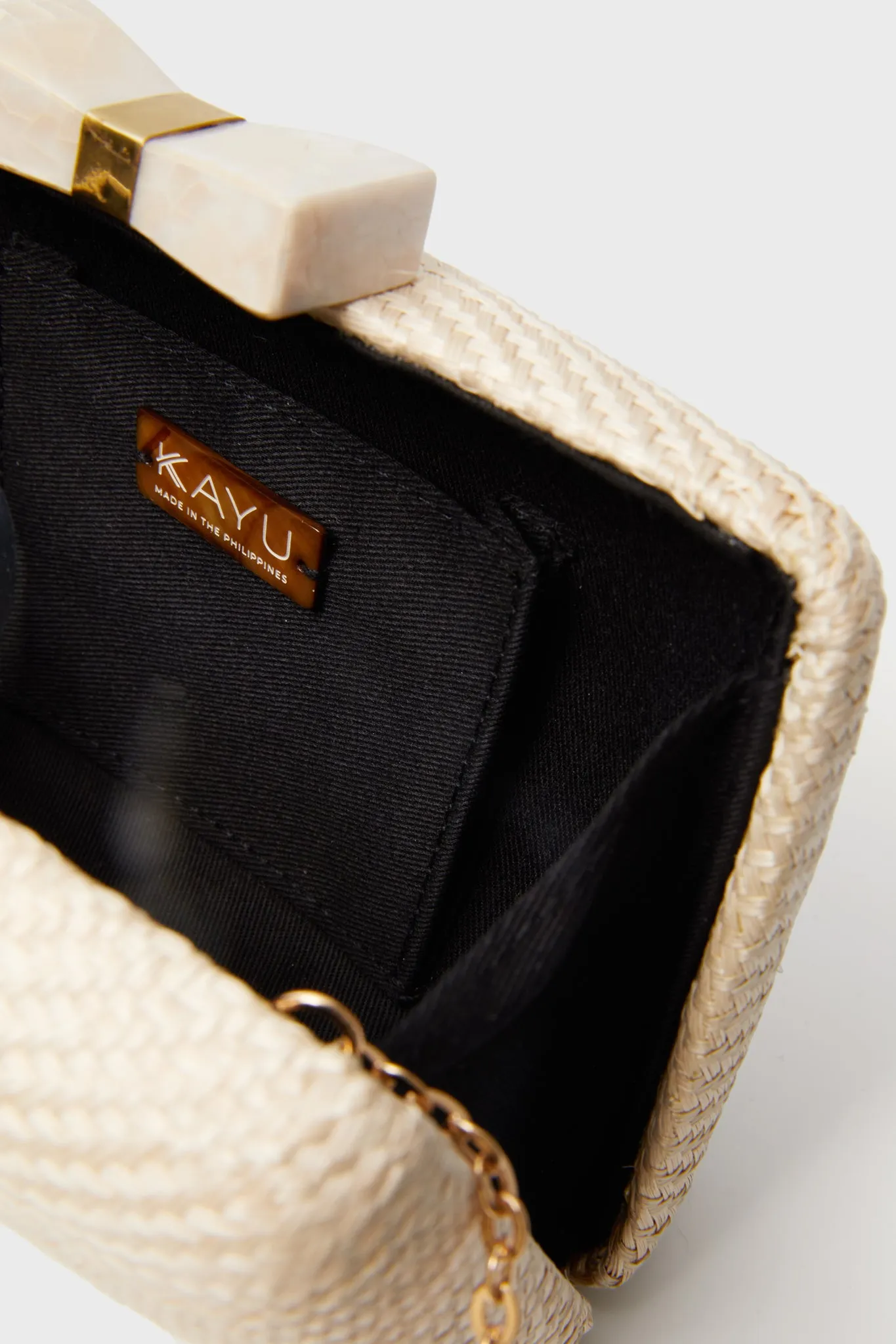 White Eloise Clutch
