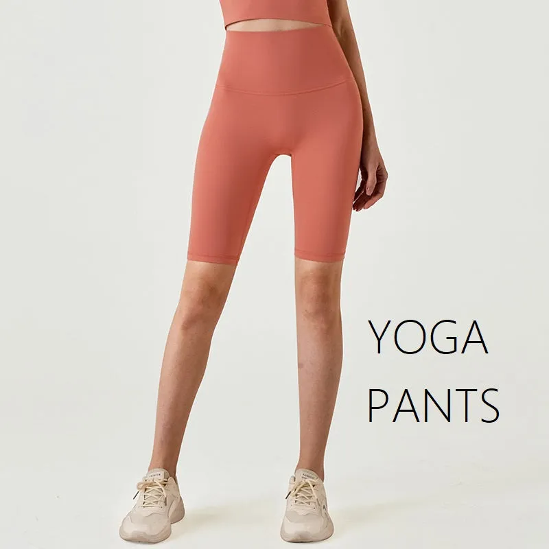 Wholesale High-Waisted Women's Quick Dry Yoga Shorts