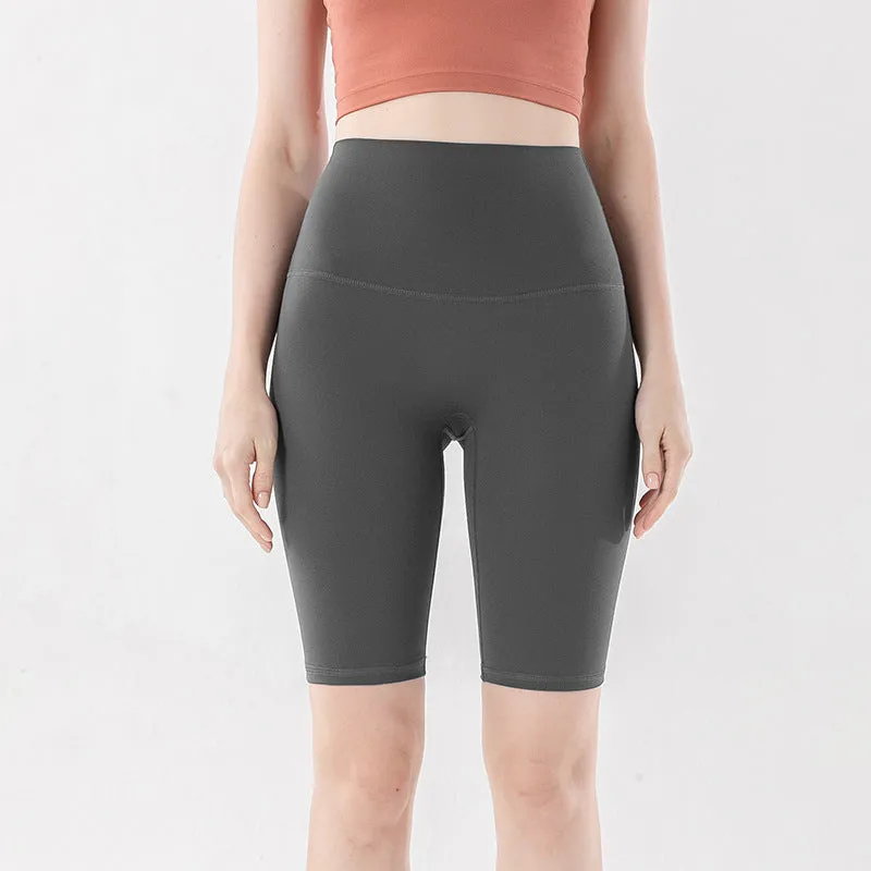 Wholesale High-Waisted Women's Quick Dry Yoga Shorts