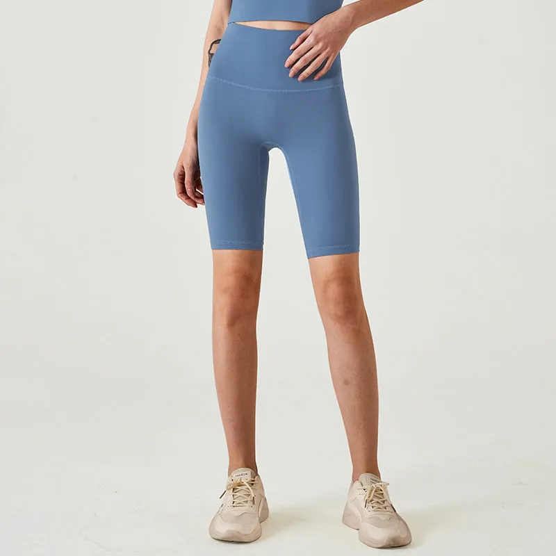 Wholesale High-Waisted Women's Quick Dry Yoga Shorts