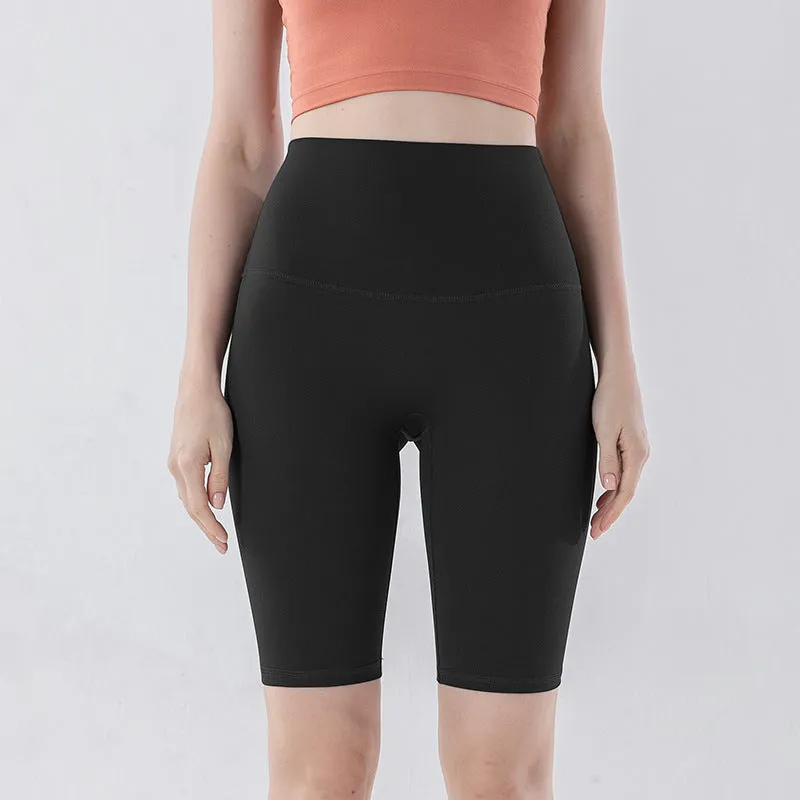 Wholesale High-Waisted Women's Quick Dry Yoga Shorts