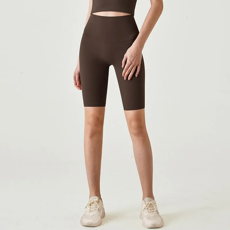Wholesale High-Waisted Women's Quick Dry Yoga Shorts