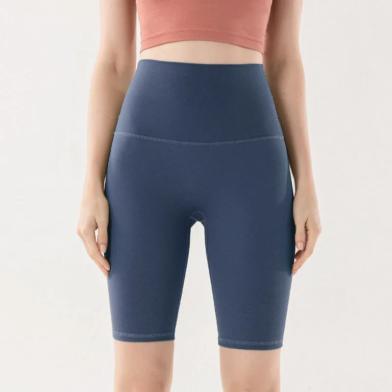 Wholesale High-Waisted Women's Quick Dry Yoga Shorts