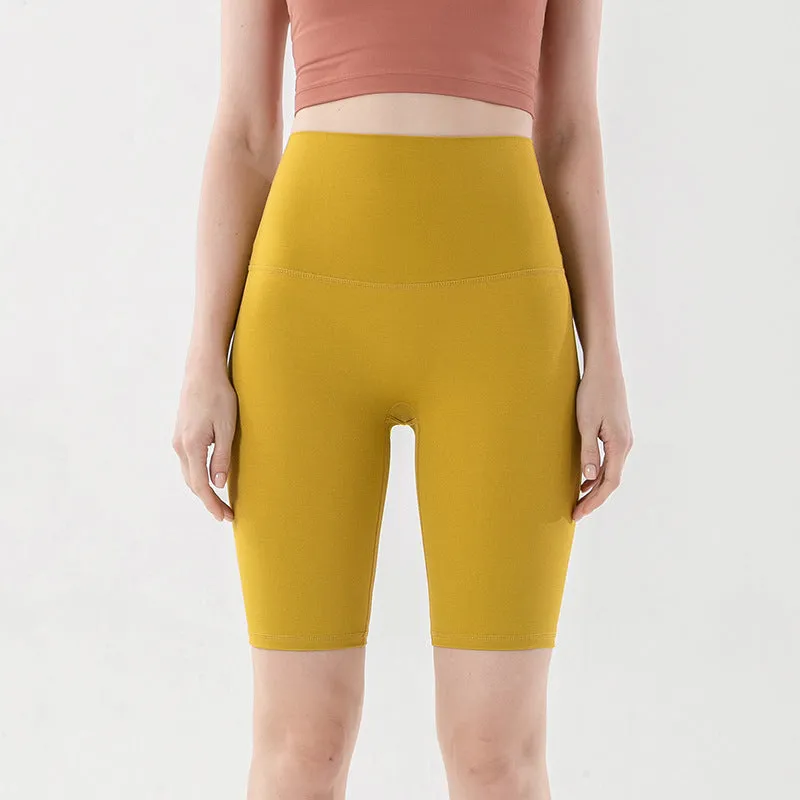 Wholesale High-Waisted Women's Quick Dry Yoga Shorts