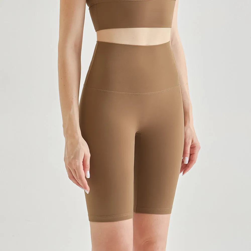 Wholesale High-Waisted Women's Quick Dry Yoga Shorts