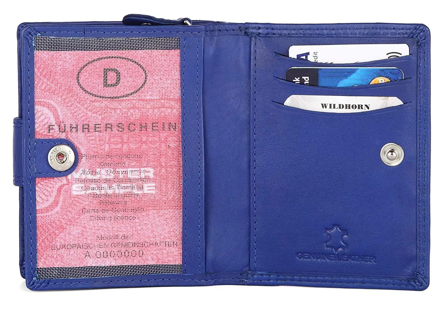 WILDHORN® Women's Leather Wallet and Pen Combo Set