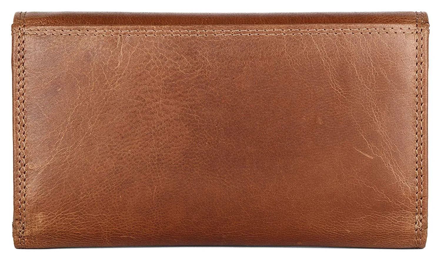 WildHorn®Women's Leather Wallet and Pen Combo Set