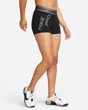 Women's Pro Mid-Rise 3" Graphic Shorts