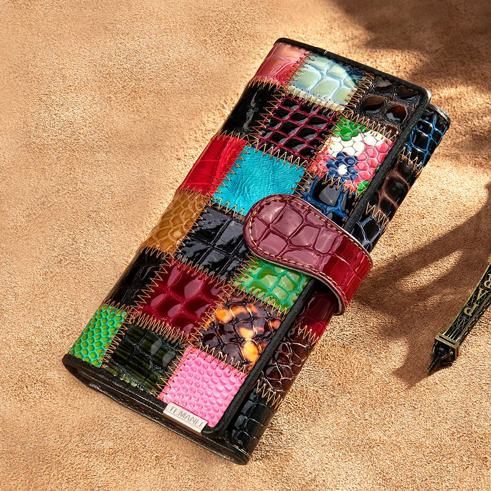 Women's Purse Leather Wallet