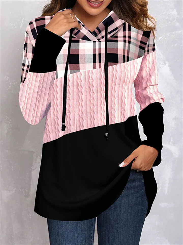 Women's Special Long Sleeve Printed Hoodies for Autumn Winter