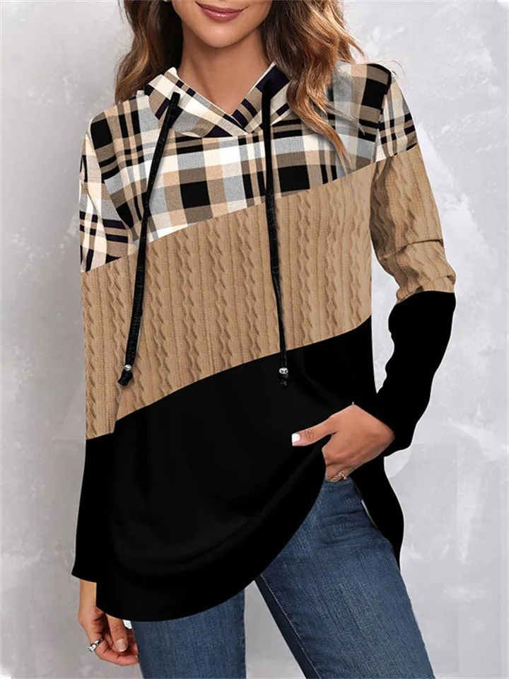 Women's Special Long Sleeve Printed Hoodies for Autumn Winter