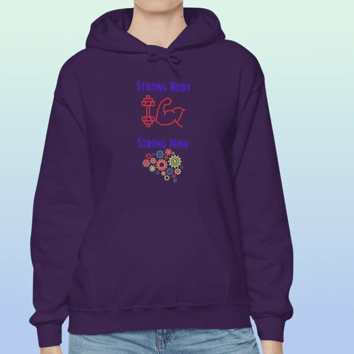 Women's Strong Body Strong Mind Hoodie