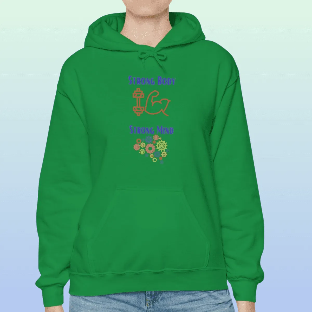 Women's Strong Body Strong Mind Hoodie