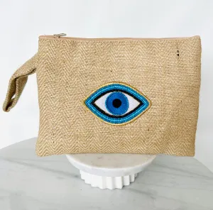 Woven Beaded Mati Clutch