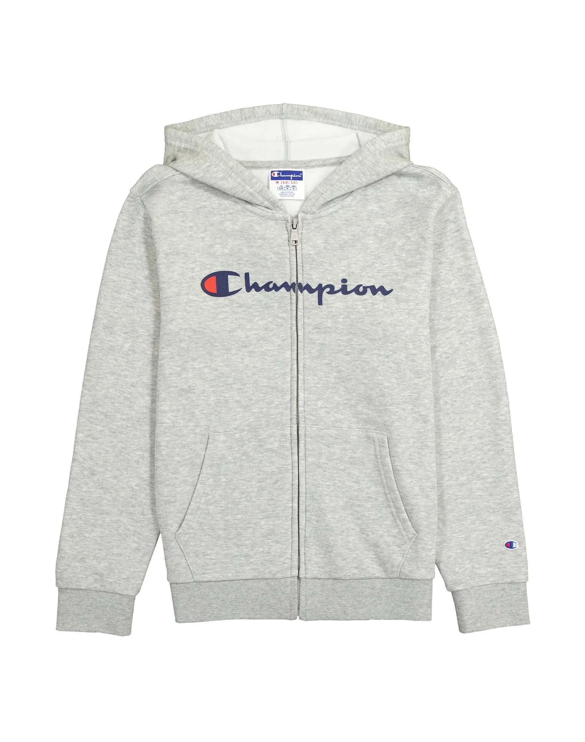 Youth Classic Script Logo Powerblend Full-Zip Hoodie