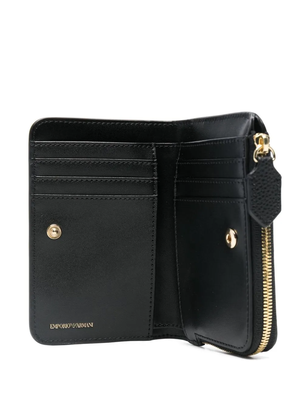 Zipped bifold wallet