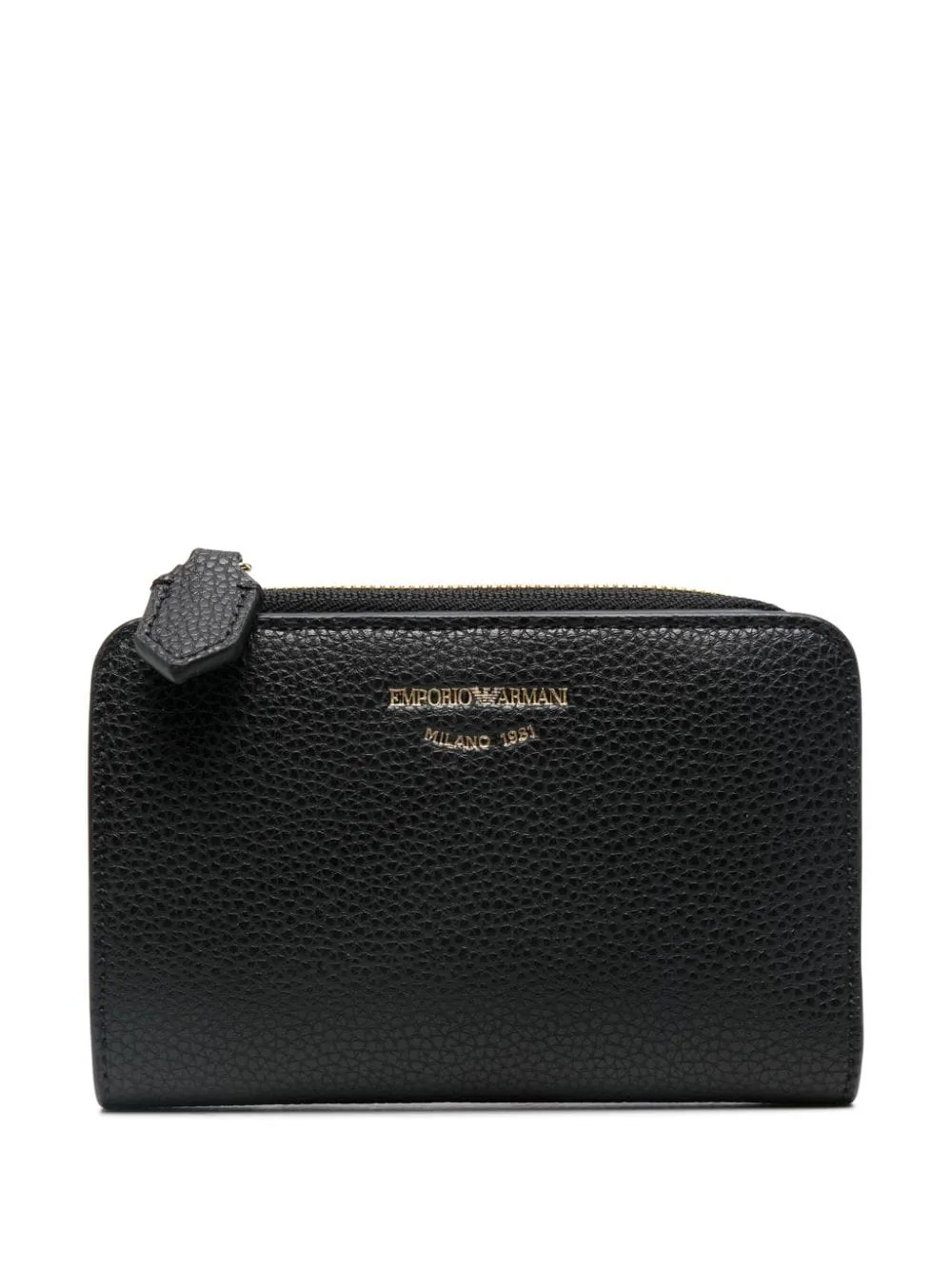 Zipped bifold wallet